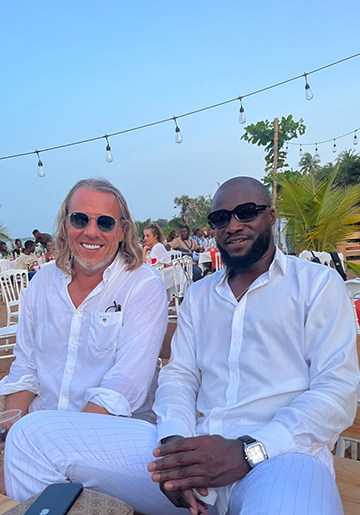 Guests on a Navigate Africa heritage journey